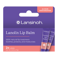 Lanolin Lip Balm (2 count)