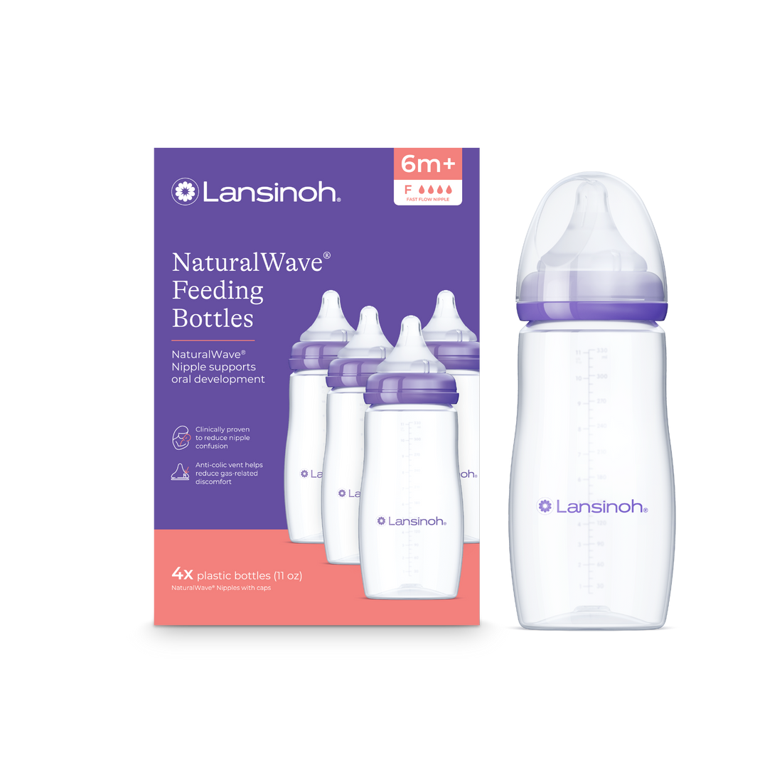 Baby Bottles 11oz (4 pack)
