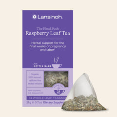The Final Push Raspberry Leaf Tea – Lansinoh