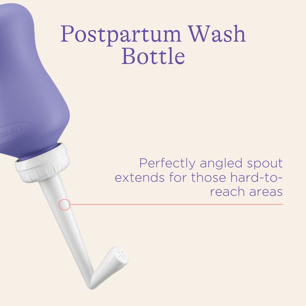 Peri Bottle for Postpartum Care Post Partum Essentials Extra Large 15 oz  Portable Perineal Bottle for Pain Treatment After Childbirth 