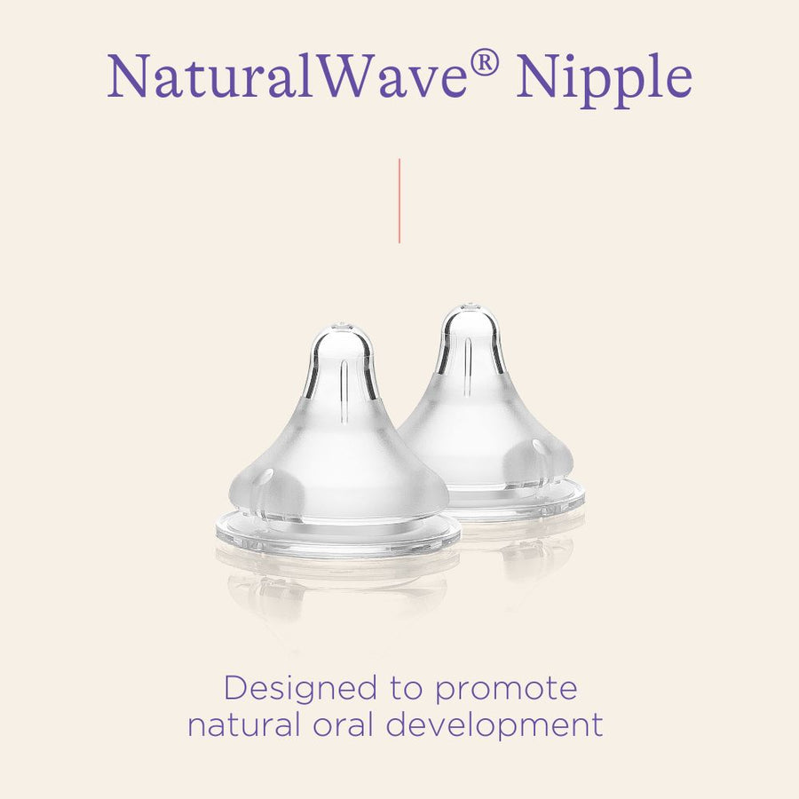 Lansinoh mOmma NaturalWave Nipples Slow Flow - 2 Nipples, 2 Count - Harris  Teeter