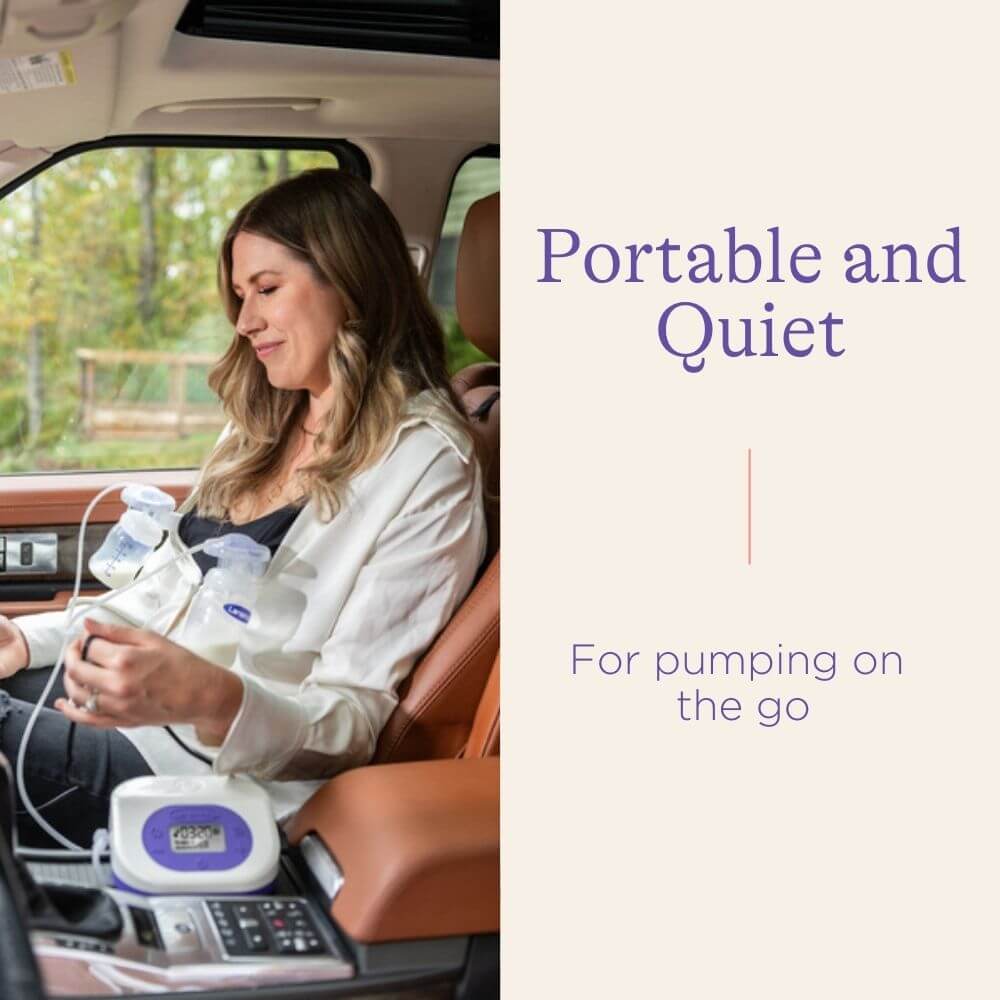  Motif Medical - New & Improved Duo - Portable Double Electric  Breast Pump, Easy, On-The-Go Pumping, Ideal for Travel Moms : Everything  Else