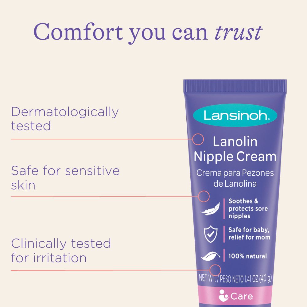 Lansinoh HPA Lanolin Nipple Cream, 7g Minis (2-Pack)