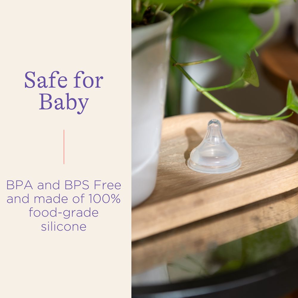 Lansinoh Momma Breastmilk Feeding Bottle with NaturalWave Nipple, 8 Ounce,  BPA (Pack of 2) (2)