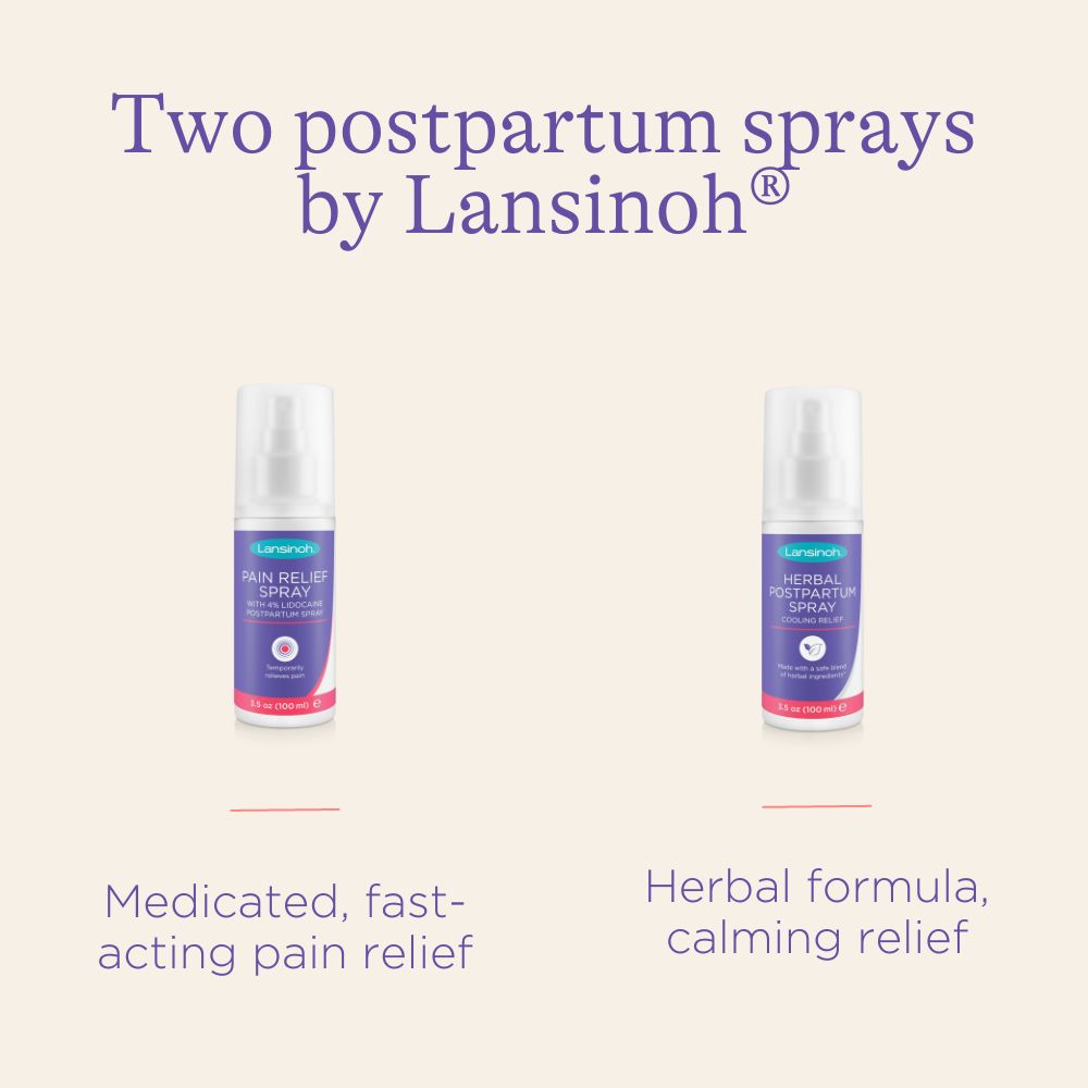 LANSINOH-Spray Apaisant Post-Accouchement-100ml