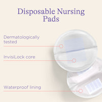 Lansinoh Stay Dry Disposable Nursing Pads, 36, 60, 100ct, Individually  Wrapped