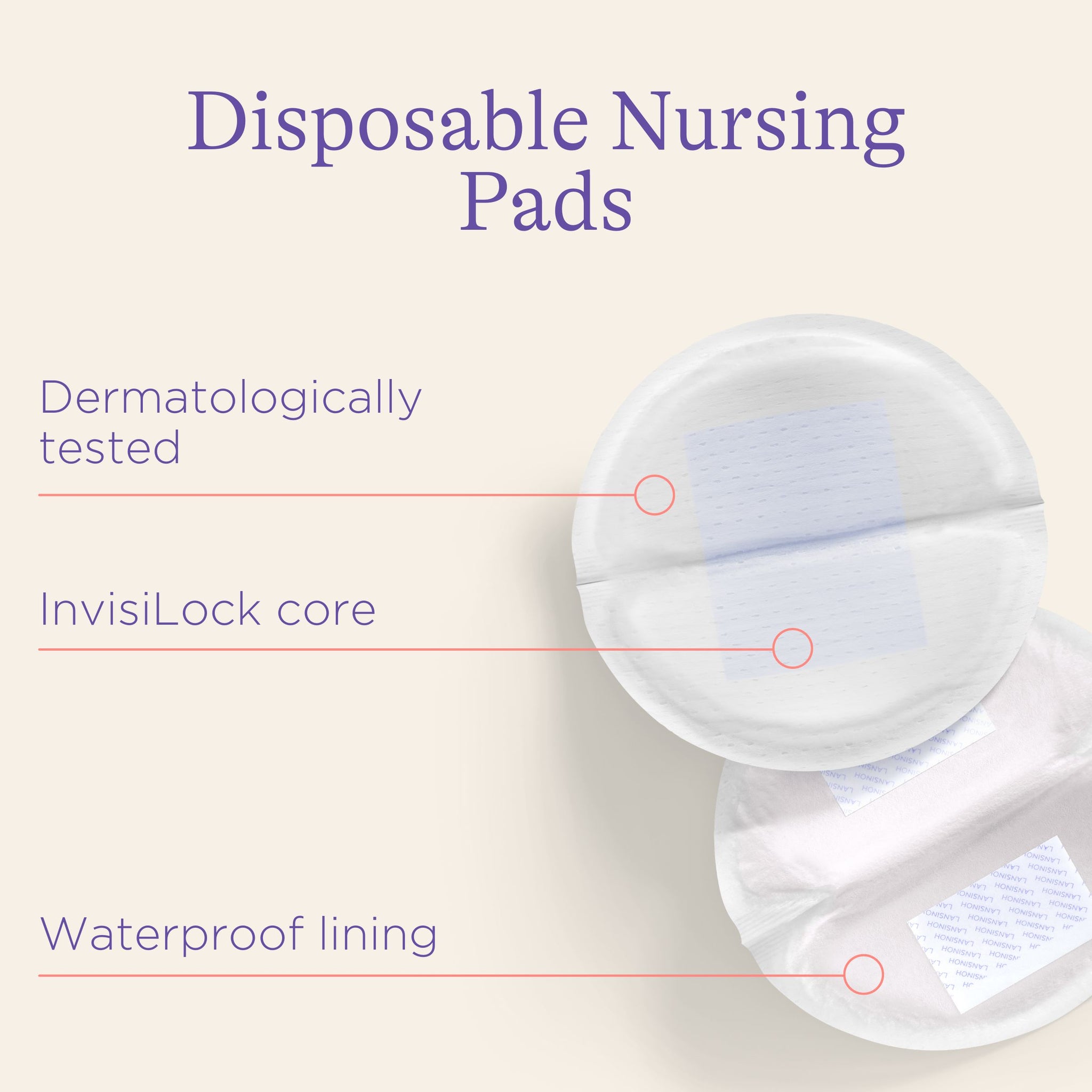 Stay Dry Disposable Nursing Breast Pads Lansinoh