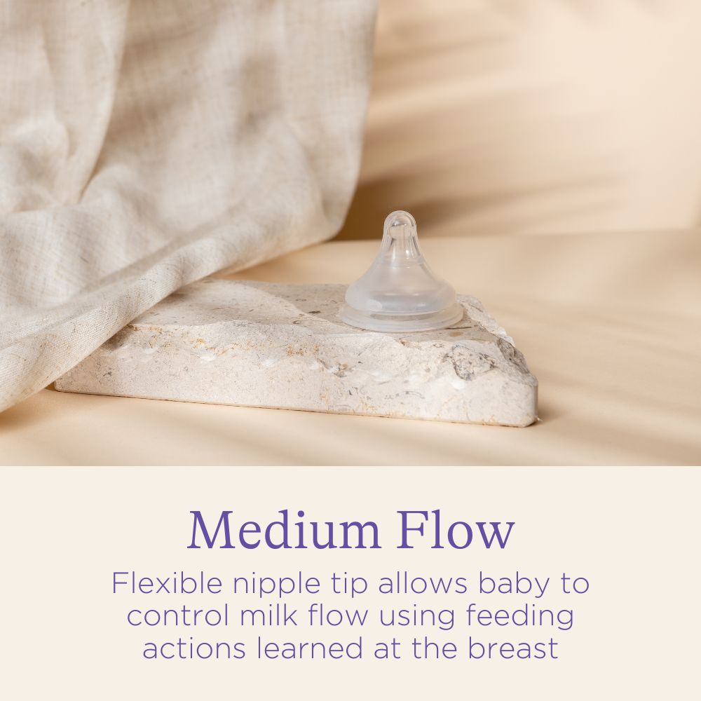 Lansinoh NaturalWave® Nipple, Slow Flow — Breastfeeding Center for Greater  Washington
