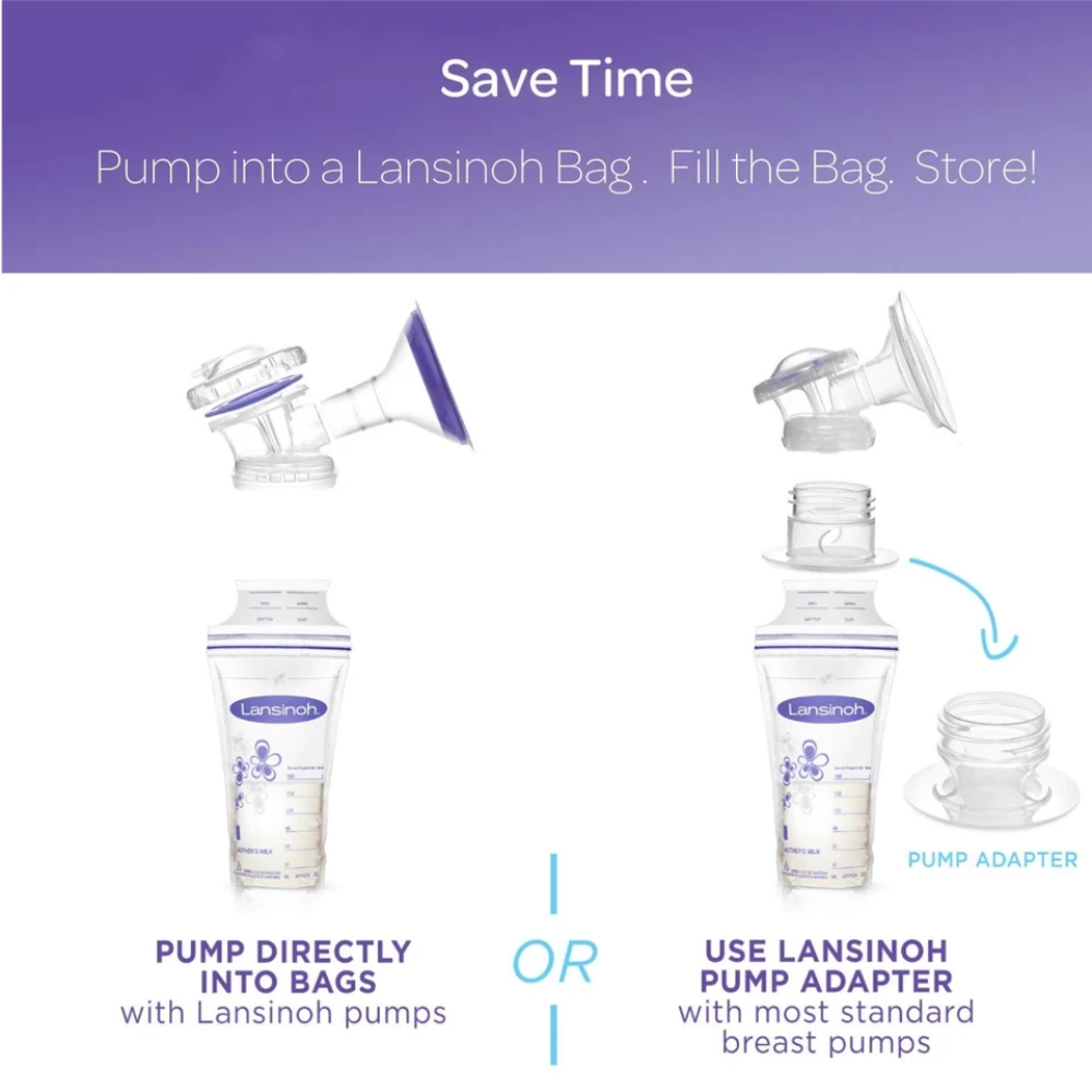 Pump-Into-Bag Pump Adapters (2 count)